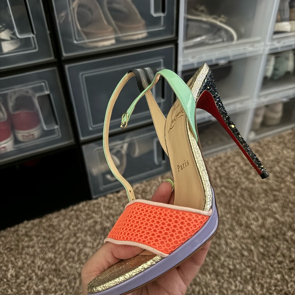Christian Louboutin Vibrant Stiletto Heels